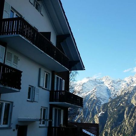 Chalet Mutz Grächen Buitenkant foto