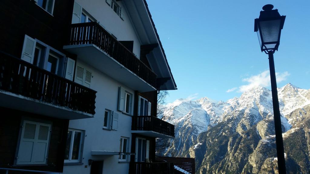 Chalet Mutz Grächen Buitenkant foto