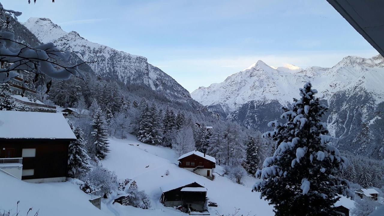 Chalet Mutz Grächen Buitenkant foto